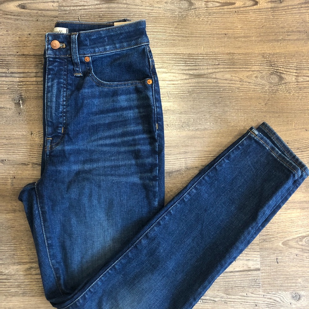 Madewell Curvy High Rise Skinny